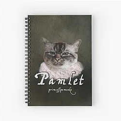 Princess Pamcake - William Shakespeare's Hamlet Spiral Notebook