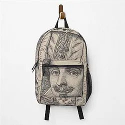 Vintage William Shakespeare Portrait Backpack