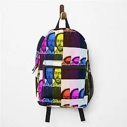 William Shakespeare Artwork Portrait Wall Art Backpack