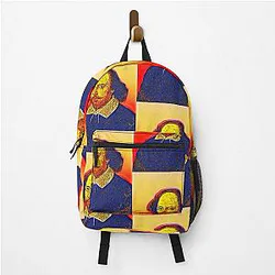 William Shakespeare Artwork Portrait Wall Art Backpack