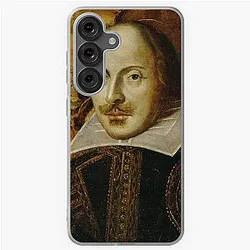 Vintage Portrait Painting of William Shakespeare for Samsung Galaxy Soft Case