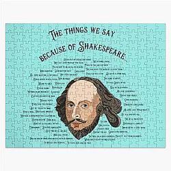 William Shakespeare Quotes Puzzle