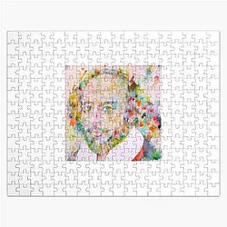 WILLIAM SHAKESPEARE Watercolor Portrait Jigsaw Puzzle