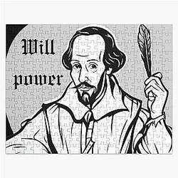 Will Power - William Shakespeare's Shakespeare Pun Jigsaw Puzzle