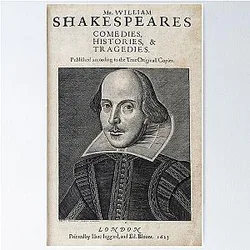 William Shakespeare Poster