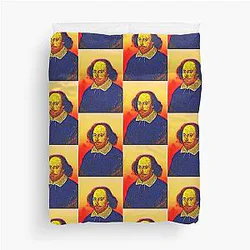 William Shakespeare Artwork William Shakespeare Portrait  Duvet Cover