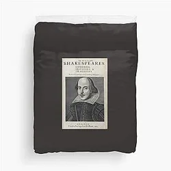 William Shakespeare Duvet Cover