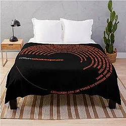 William Shakespeare famous quotes Throw Blanket