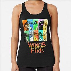 Wings of Fire All Together Racerback Tank Top