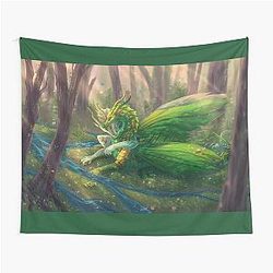 Wings of Fire - Sun and Willow Tapestry