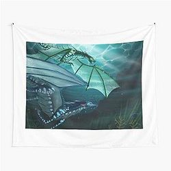 Journey to Pantala (Tsunami and Turtle Wings of Fire) Tapestry