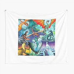 Wings of Fire All Dragon Series Tapestry
