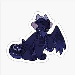 Deathbringer - Wings of Fire Sticker