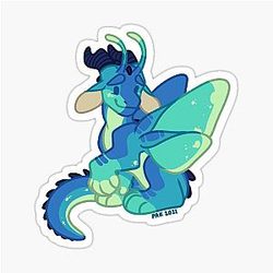 Blue WOF Sticker