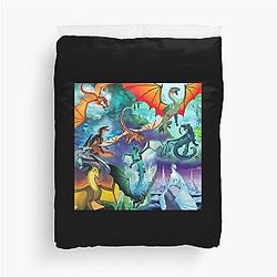 Wings of Fire All Dragon Series Duvet Cover