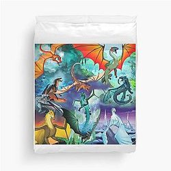 Wings of Fire All Dragon Series Duvet Cover