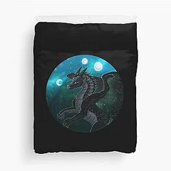Wings of Fire Moonwatcher Duvet Cover