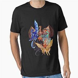 Many Wings of Dragon Beautiful Art Essential T-Shirt