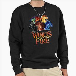Wings of Fire Pullover Sweatshirt