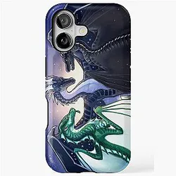 Wings of Fire: Legends Series - Fathom, Darkstalker, Clearsight iPhone Tough Case