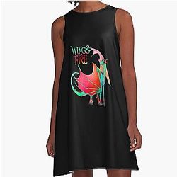 Wings of Fire Glory A-Line Dress