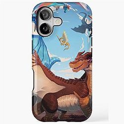 Wings of Fire - Clay and the Dragonets of Destiny iPhone Case