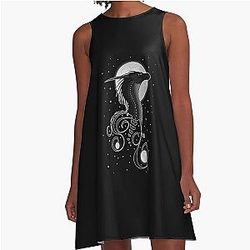 Glory Fantasy Rainwing Darkstalker Nightwing Icewing Wings Fire Shirt A-Line Dress