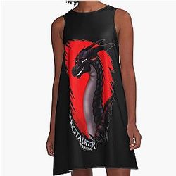 Darkstalker Wings of Fire Legend A-Line Dress