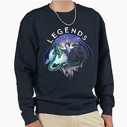 Wings of Fire Legends Fathom Darkstalker Clearsight Pullover Sweatshirt