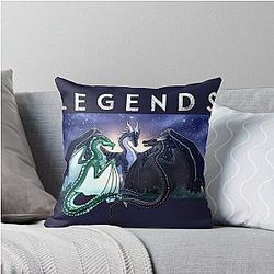 Wings of Fire Legends Throw Pillow
