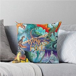 Wings of Fire Character Throw Pillow