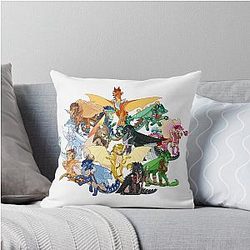 Wings of Fire as D&D Characters Throw Pillow