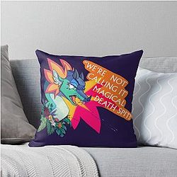 Glory with plants - Wings of Fire Throw Pillow