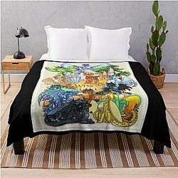 Wings of Fire Throw Blanket