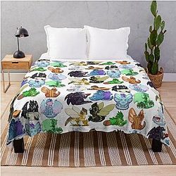 Wings of Fire Foods Batch 2 Throw Blanket