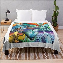 Wings of Fire Dragon Series Throw Blanket