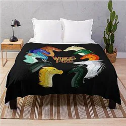 Wings Of Fire T-ShirtWings of Fire Throw Blanket