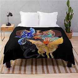 Wings of Fire Throw Blanket