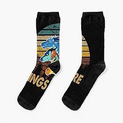 vintage image nightwing dragon art Socks