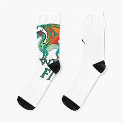 Glory Fantasy Wings Of Fire Gift For Birthday Socks