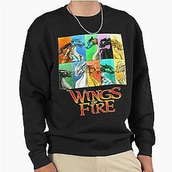 Wings of Fire - All Men's Pullover Sweatshirt