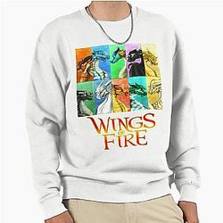 Glory Fantasy Wings of Fire Dragonets Crew Sweatshirt