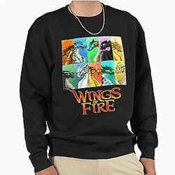 Wings of Fire Dragonets Men, Women, and Kids Pullover Sweatshirt
