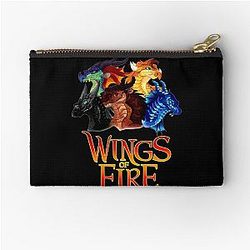 Wings of Fire Zipper Pouch