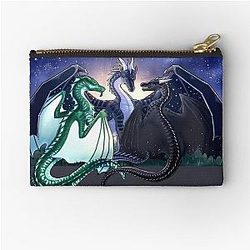 Wings of Fire - Legends - Fathom, Darkstalker, Clearsight Zipper Pouch