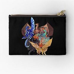 Wings of Fire Dragon Art Zipper Pouch