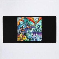 Wings of Fire All Dragon Series Desk Mat