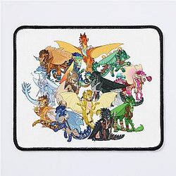 Wings of Fire as Dungeons and Dragons Characters Mouse Pad