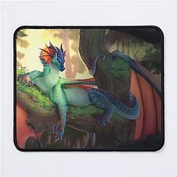Glory Wings Fire Mouse Pad