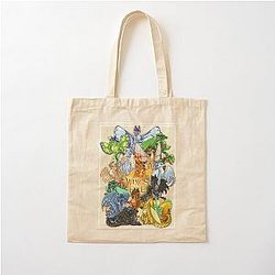 Wings of Fire Cotton Tote Bag